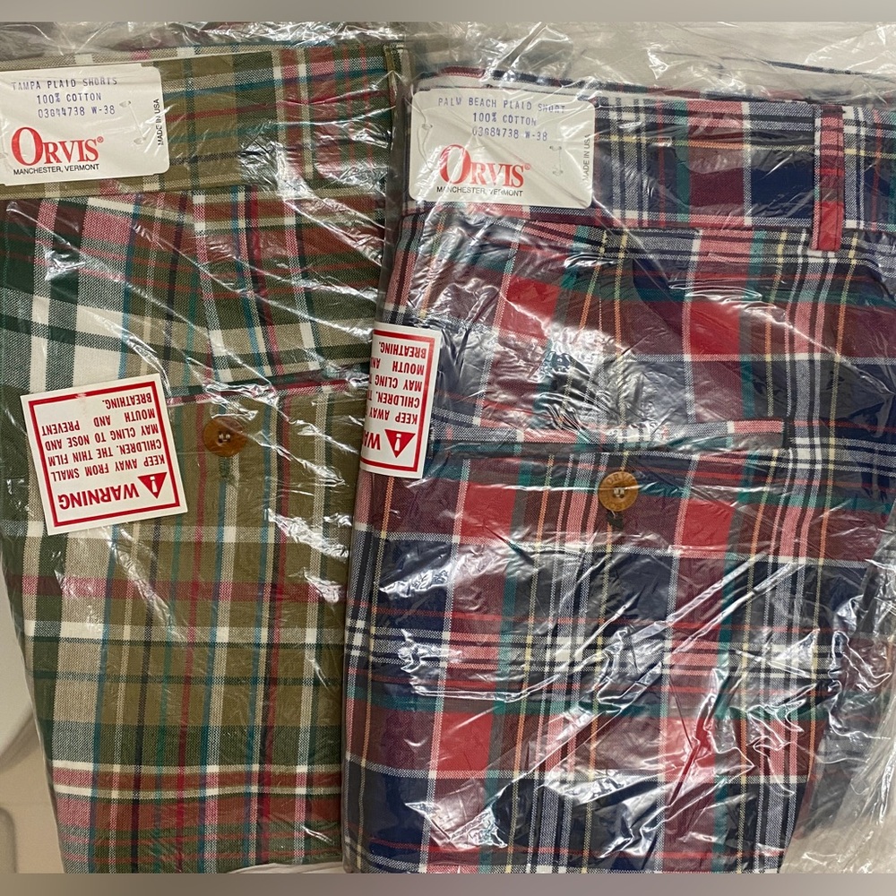 2 Orvis Golf shorts